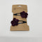 Tiny Handmade Flower Hairpins (Snap Clips)