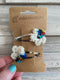 Tiny Handmade Flower Hairpins (Snap Clips)