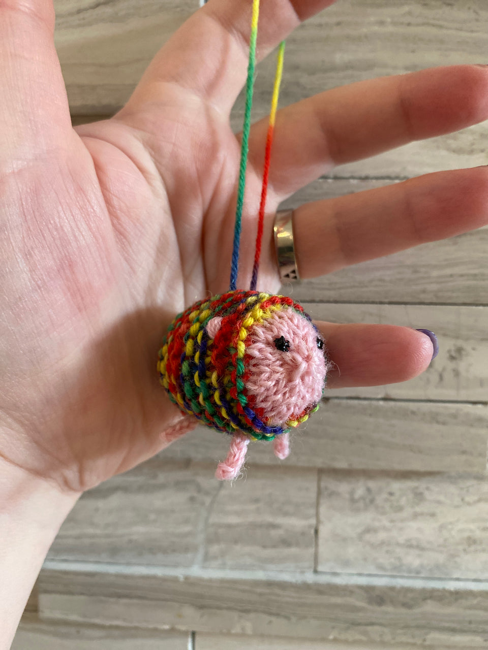 Tiny Sheep Ornament
